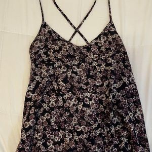 Hollister floral tank top